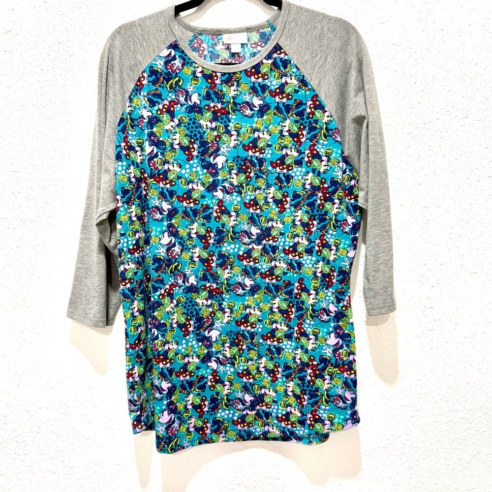 LuLaRoe Disney RandynMinnie Mouse T-shirt 2X